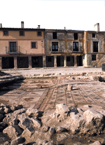 Mosaico romano en Medinaceli